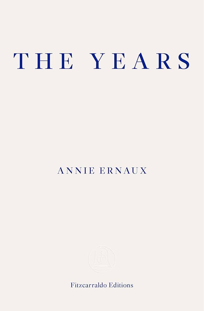 the years, annie ernaux