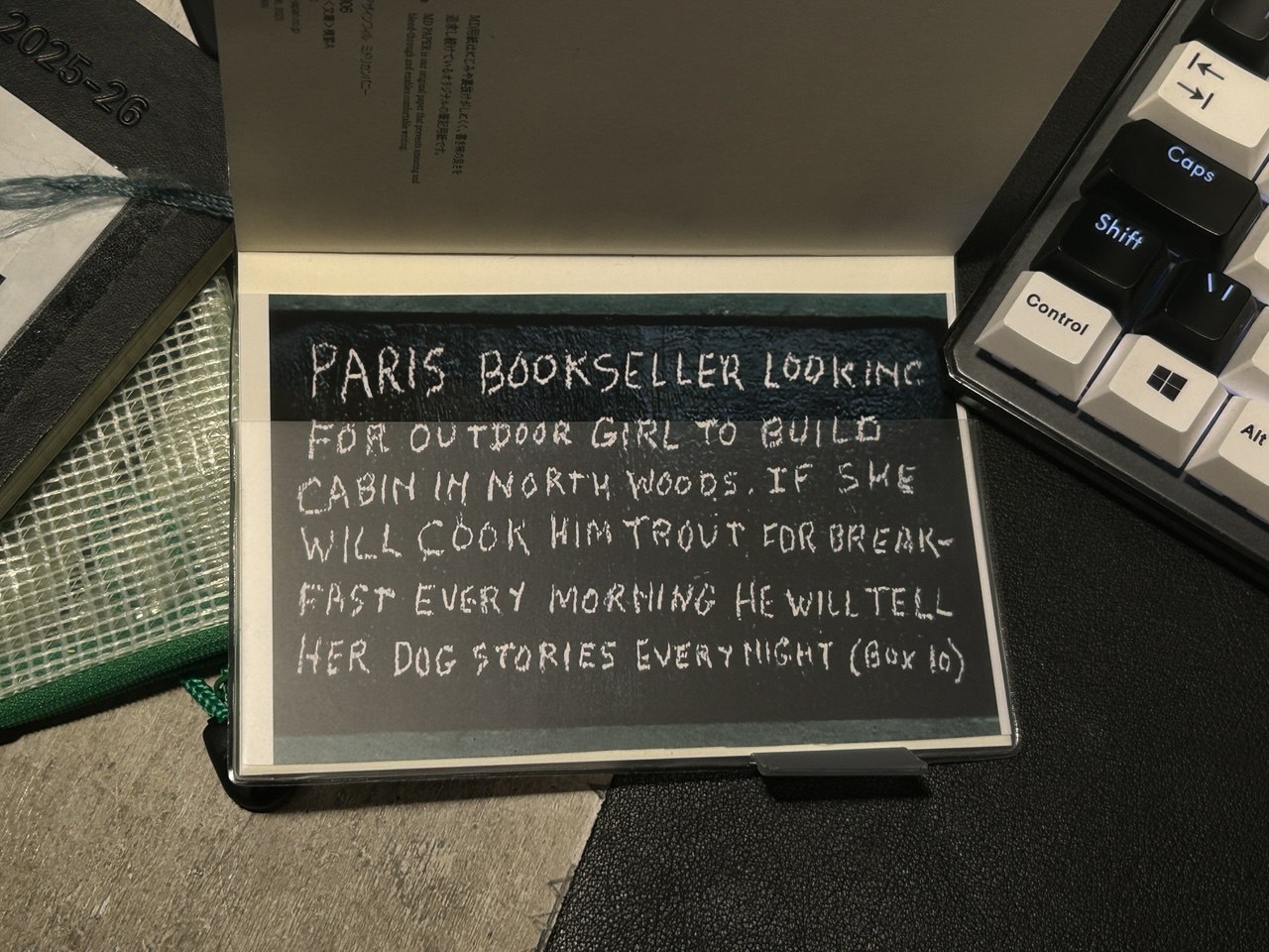 commonplace notebook